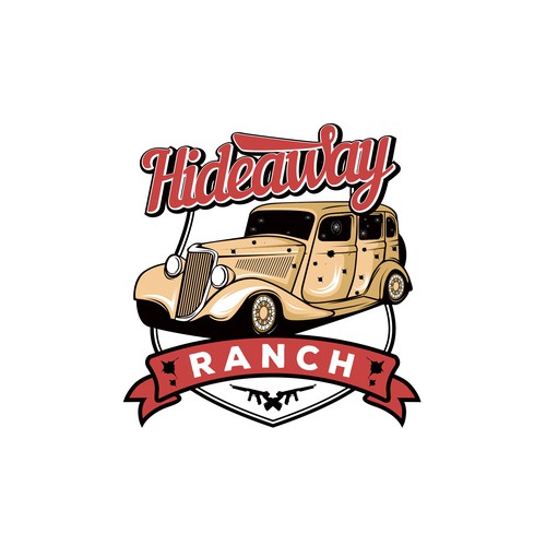Bonnie and Clyde* Hideaway Ranch Logo/Brand design! Design by Fast Studio⚡
