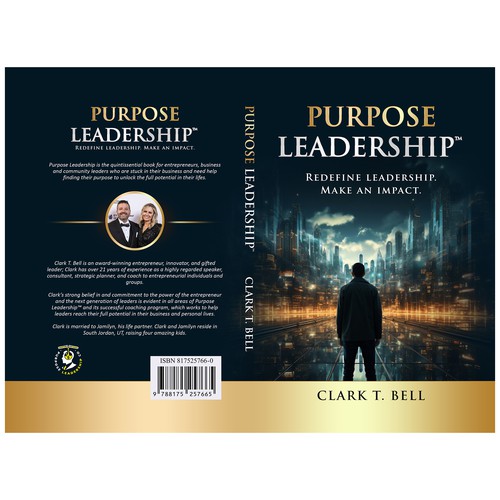 Purpose Leadership Book Cover Design by Sampu123