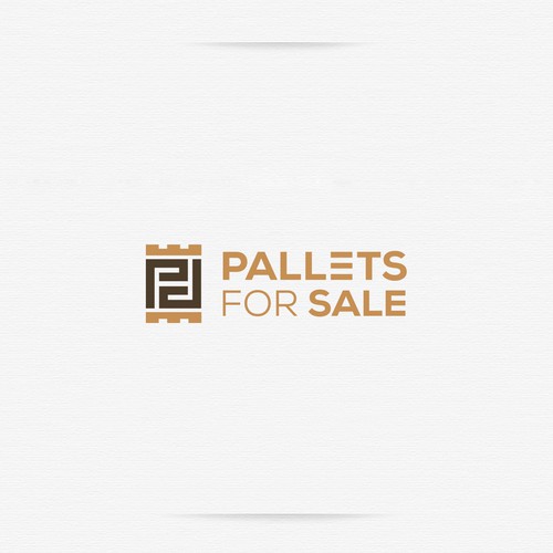 "PALLETS FOR SALE" needs a LOGO! Design by stevanga