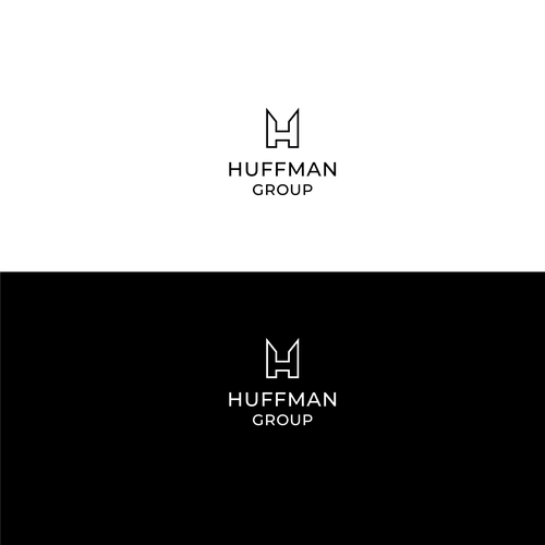 Huffman Group Logo Design by SHbro