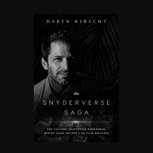 Cover for book on the culture-shattering phenomena behind Zack Snyder’s DC film universe Ontwerp door Sαhιdμl™