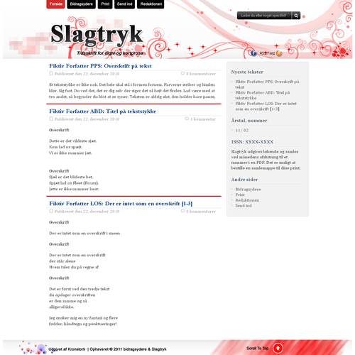 Simple Header and Footer for website Design von pohelasoft