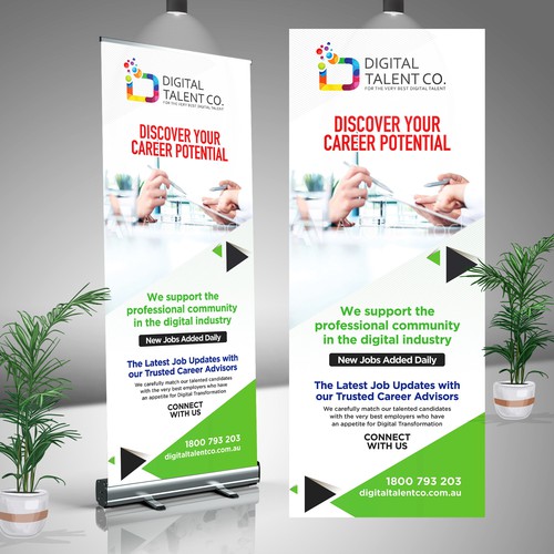 Stand Up Banner Design Design by ideasLab°