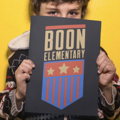 Boon Elementary School Logo Design réalisé par ERosner