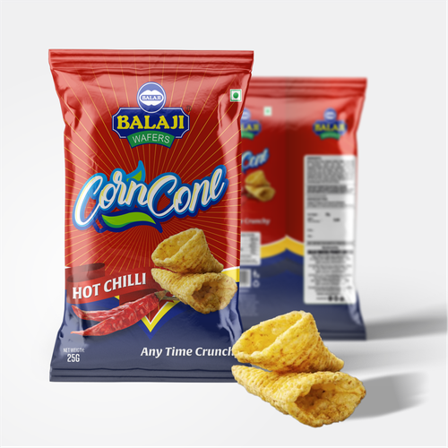 Amazing Pack design for our newly corn snacks Design by area 55