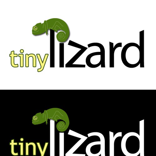 Tiny Lizard Logo Design by marklancaster.net