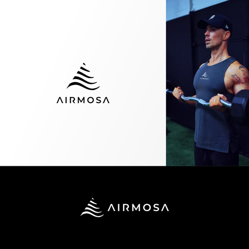 Designs Design logo for a new fitness clothing brand called Airmosa