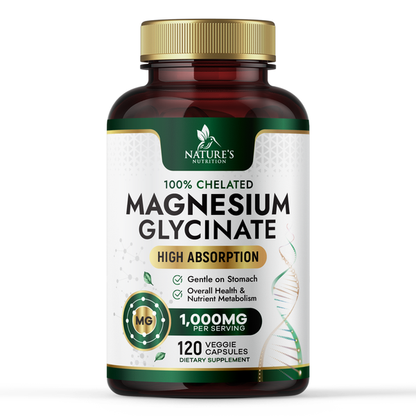Label Design - Magnesium Glycinate Supplement
