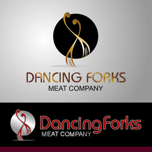 New logo wanted for Dancing Forks Meat Company Réalisé par 1747