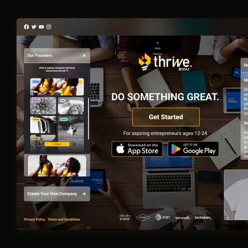 Forbes-listed company needs website for Gen-Z users Design by dien96