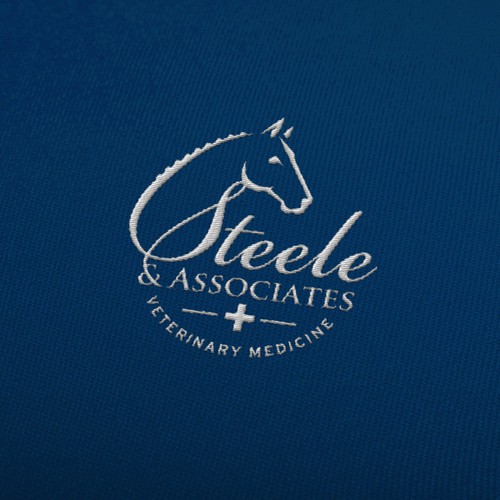 Equine Sports Medicine Veterinary Practice looking for a strong logo - Sophisticated. Abstract. Clean Lines. Emblem Pref Design by Painted Pony Studios