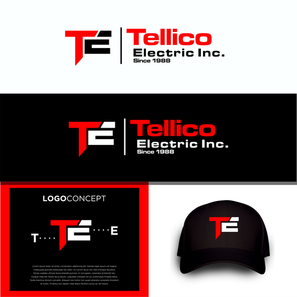 Design by Arvie™ titled "Tellico Electric Inc."