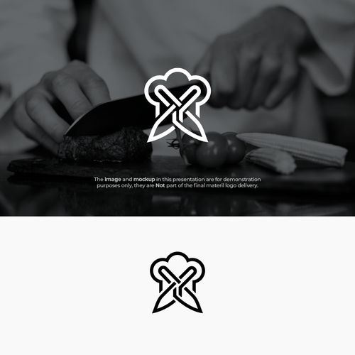 "CHEF": Food & Cooking Social Media Logo Design by Blinca