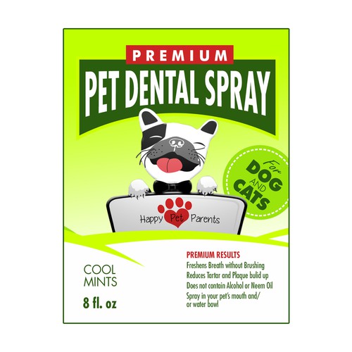 Premium Pet Dental Spray