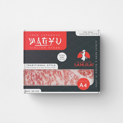 100% JAPANESE WAGYU STEAK Design by MKaufhold