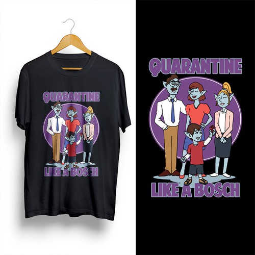 Designs | Pixar Onward Quarantine T-Shirt | T-shirt contest