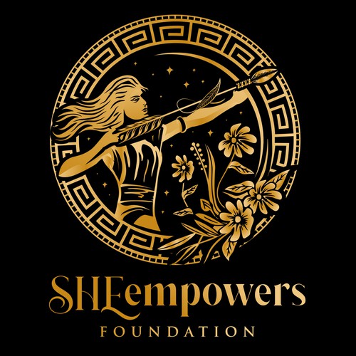 SHEempowers - luxurious design of a woman preferrably in some kind of a circle to appeal to women professionals Design by Jacob Gomes