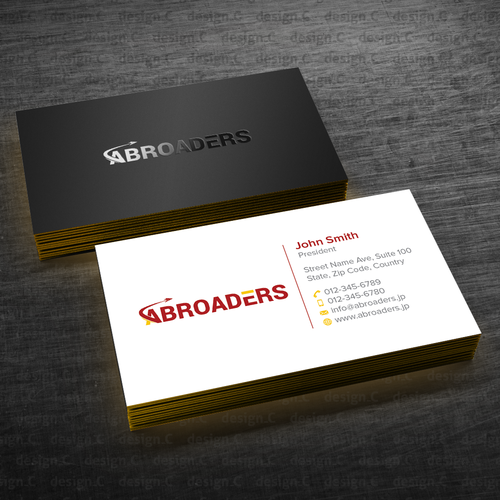 Business card contest entry by abcef12345