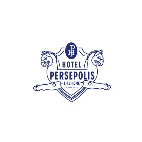 A logo for a hotel! Design by FoxCody