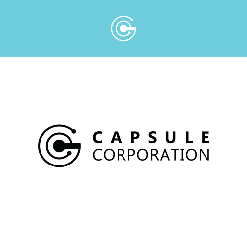Design di Logo Capsule Corp, univers DBZ di RidVisual Studio