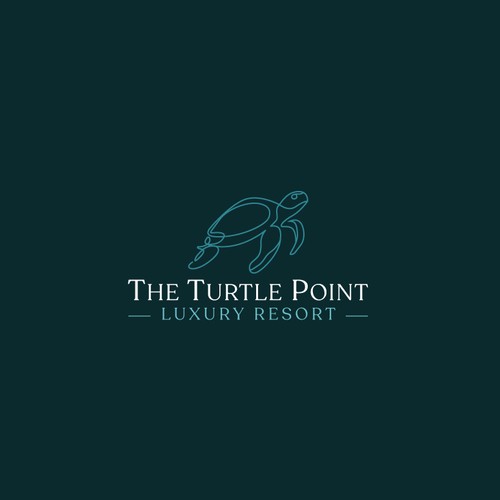 Resort Logo for luxury Hotel Design by Subhan Ahmed Kamal