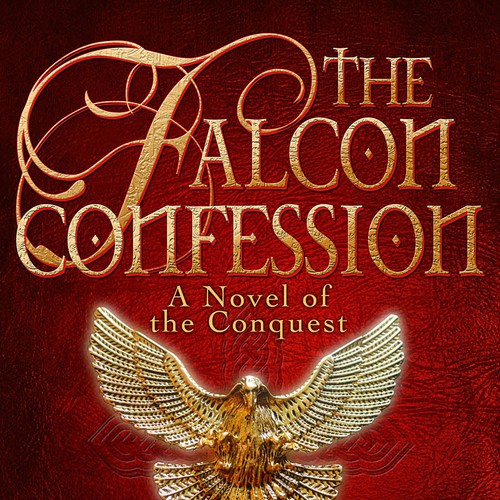 Creating a stunning book cover for "The Falcon Confession" Design by Colinhawk