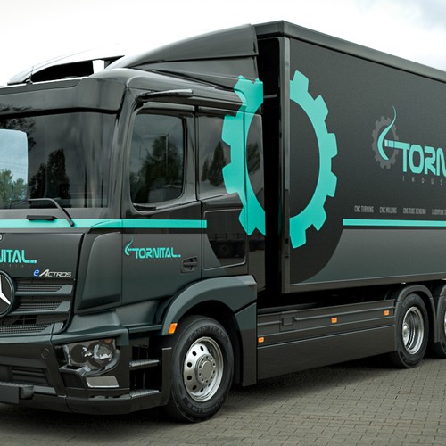 Tornital Industrial Truck Design Design by My Idea Studio