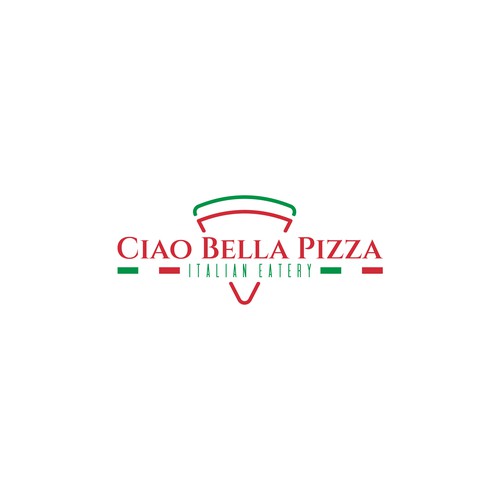 Ciao Bella Pizza Logo Design by DodolBanyu