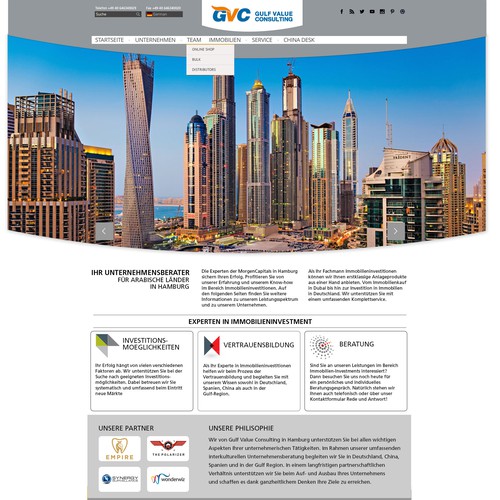 Webdesign für eine fertig programmierte Internetseite
