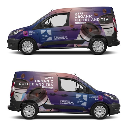 Design an Amazing truck wrap for an Emerging Organic Coffee Company Design by Kiky Rizki