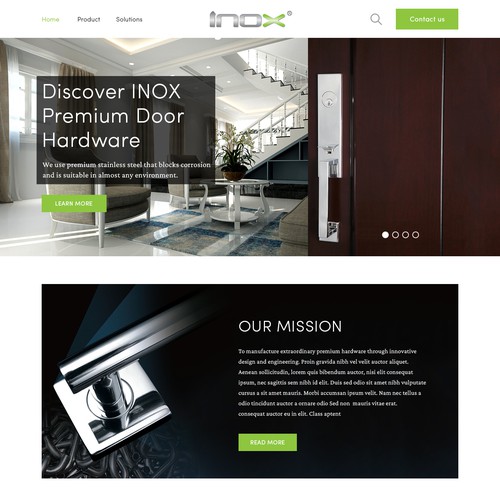 Architectural hardware website Design von ♾️e2infinity♾️
