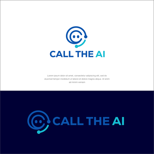 AI Communication Logo Design by Elesense