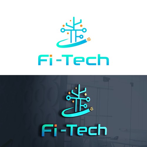 We need a modern logo for our fiber optic company Design by alediba