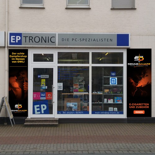 Proposta di design per un contest della categoria Insegna realizzata da D'Signs..