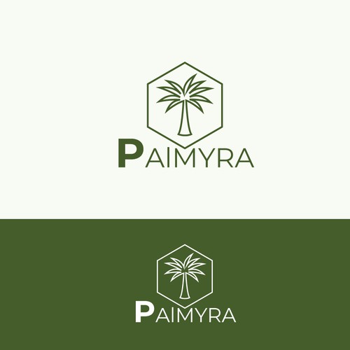 Palmyra Logo Context - Mix of History and Technology Design by Nabina@85