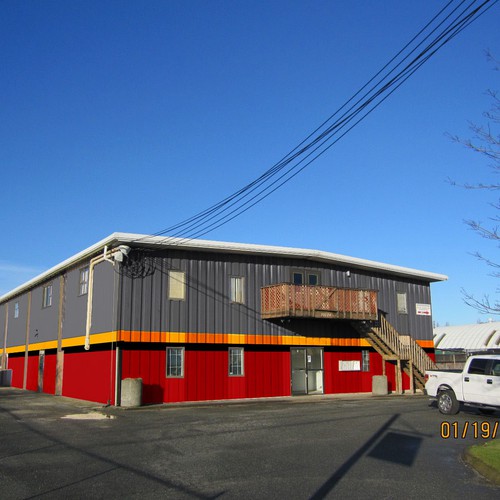 Design a color scheme for our commercial building! Design by crontile