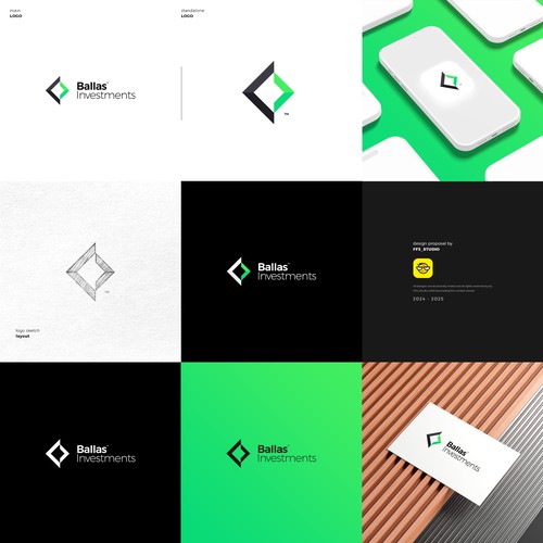 Design a powerful logo for Ballas Financial Design by FF3 ˢᵗᵘᵈⁱᵒ