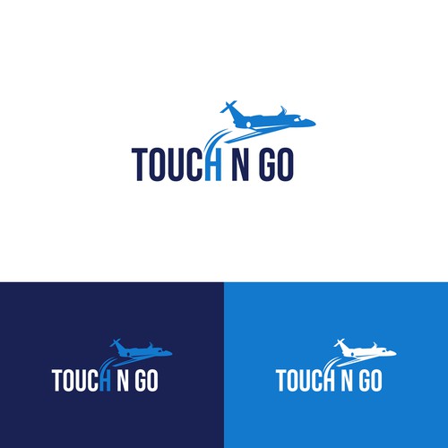 Yacht Name Logo & Lettering - Touch n Go Design by keoart