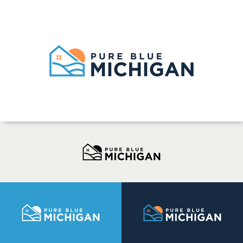 Pure Blue Michigan Design by Atank