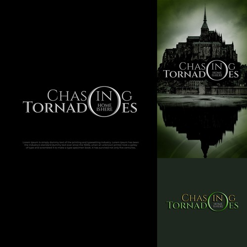 Wizard of oz inspired new show called "Chasing Tornadoes" Design by GoodGraphicDesign