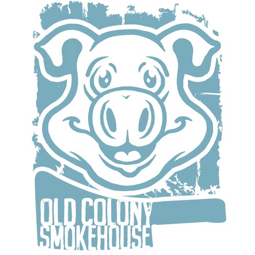 Design a gritty, valiant pig for our barbecue restaurant Design by Dope Hope