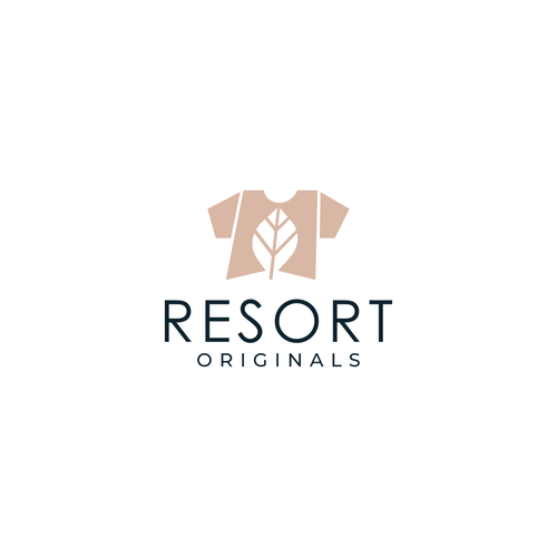 Custom Resort-Themed Apparel Logo Design Design by M a s s i o n .