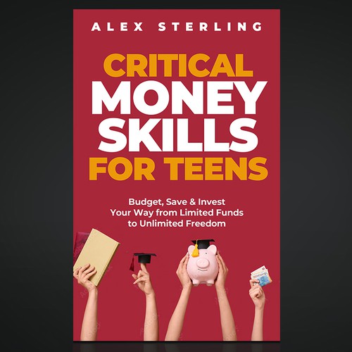 Design an eye-catching and powerful book cover to appeal to teens and young adults Design by Chris Arrow