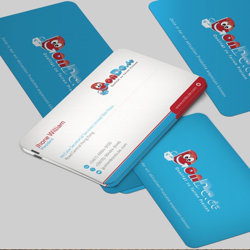 Business card contest entry by Franklin Designer