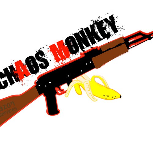 Design di Design the Chaos Monkey T-Shirt di Chuckroll
