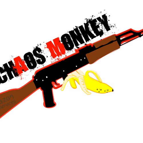 Design the Chaos Monkey T-Shirt Diseño de Chuckroll