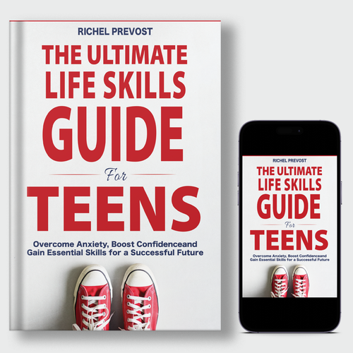 Design a book cover to entice teens to dive into the book. Design by Asiel.