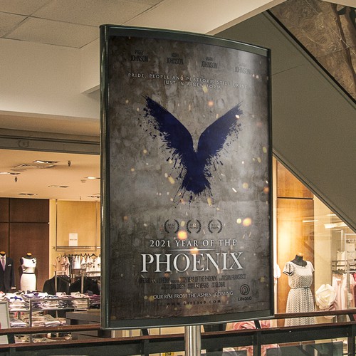 Fun Faux Movie Poster for a Public Company - 2021 Phoenix Design by Sir Trevor™