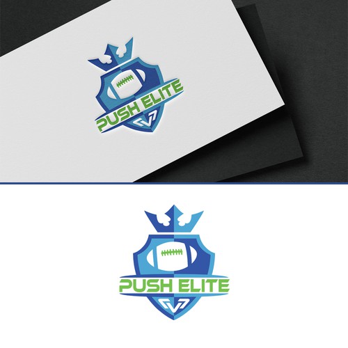 Elite football team logo designed to stand out in a crowd or tournament. Design réalisé par Linduska