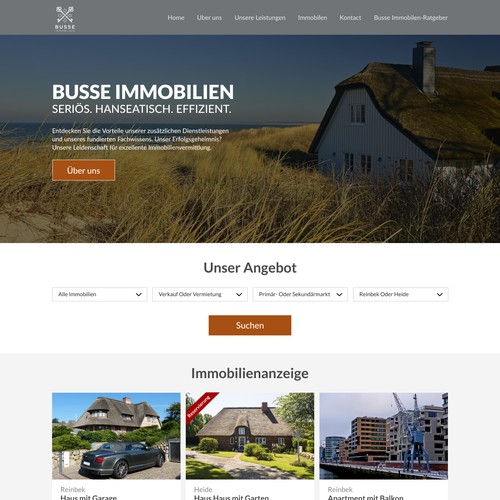 Proposta di design per un contest della categoria Design di landing page realizzata da oxi.ui